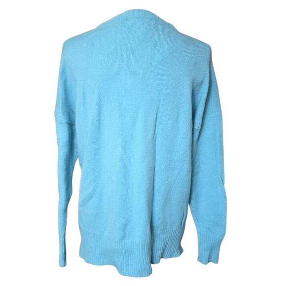 Treasure & Bond Ladies Size Small Blue Soft Cozy Crewneck Pullover Sweater - Picture 3 of 6